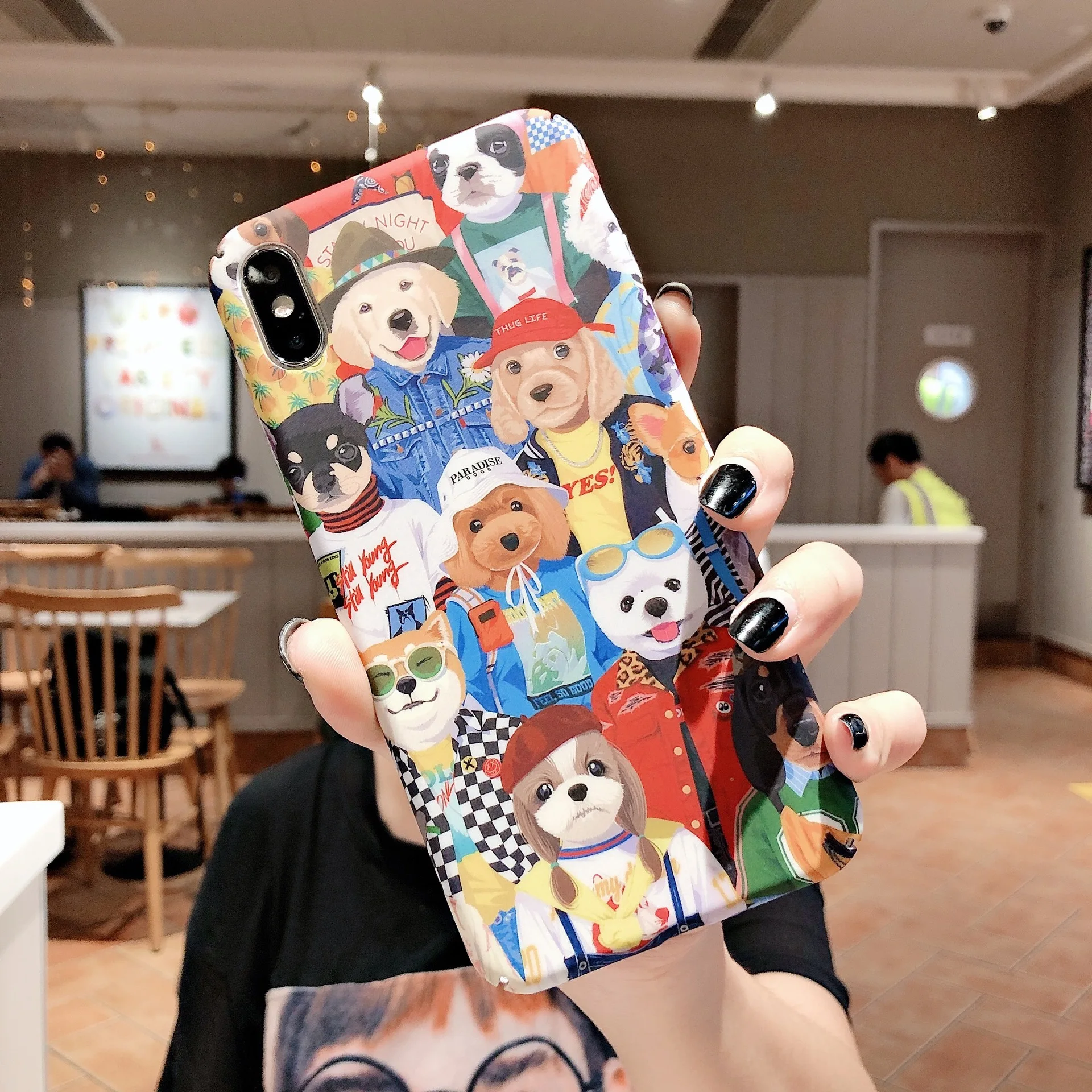 Супер милый мультфильм собака породы Шнауцер чехол для телефона iPhone 7 Puls 6 6S 8 X XS XR