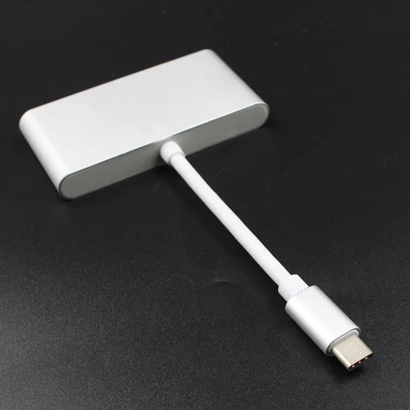 4в1 UBS 3 1 тип c до USB 0 C зарядный порт концентратор адаптер конвертер данных|Кабели