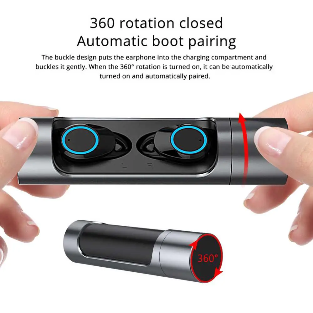 HIFI стерео 18 H очень долгое время воспроизведения Bluetooth наушники TWS 5 0 вкладыши с