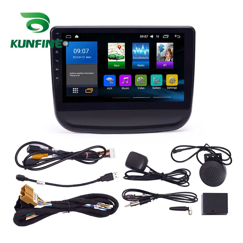 Восьмиядерный 1024*600 Android 8 1 автомобильный DVD GPS навигационный плеер Deckless стерео для