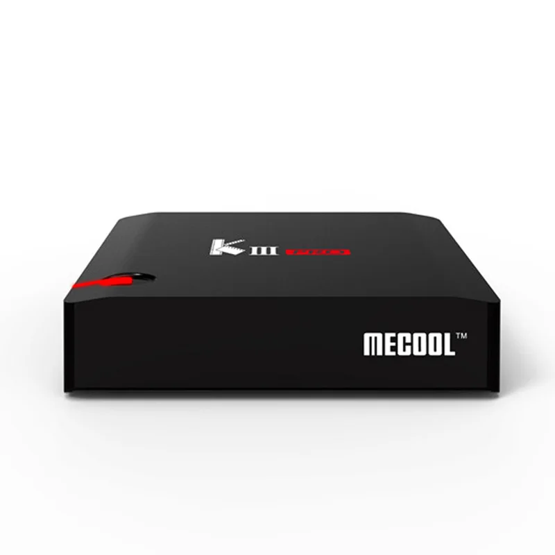 ТВ приставка MECOOL KIII Pro Smart TV Box Amlogic Octa Core S912 3 Гб 16 DVB T2 S2 Android 7 1 Newcam Biss Key