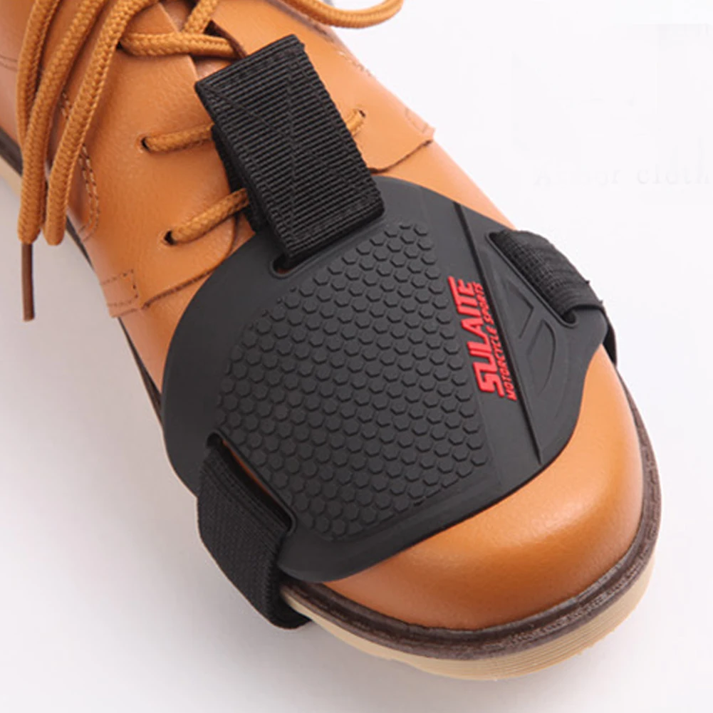 

Motorcycle Non-slip Gear Shifter Shoe Boot Botas Scuff Mark Protector Moto Wear-resisting Rubber Sock Pad Cover Guard Universal