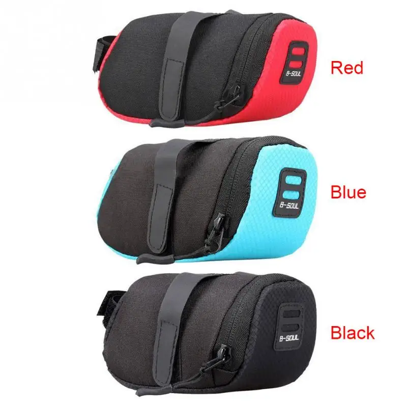 600D нейлоновая водостойкая велосипедная Сумка Задняя сумка для хранения на