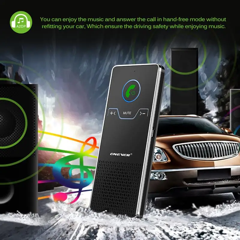 Беспроводной автомобильный комплект громкой связи Bluetooth громкая связь динамик