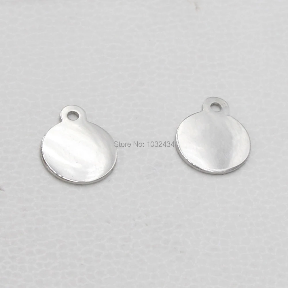 300 Pcs/lot Personality Circle Tag Jewelry Necklace Pendant Accessories Wedding Party Gift | Украшения и аксессуары