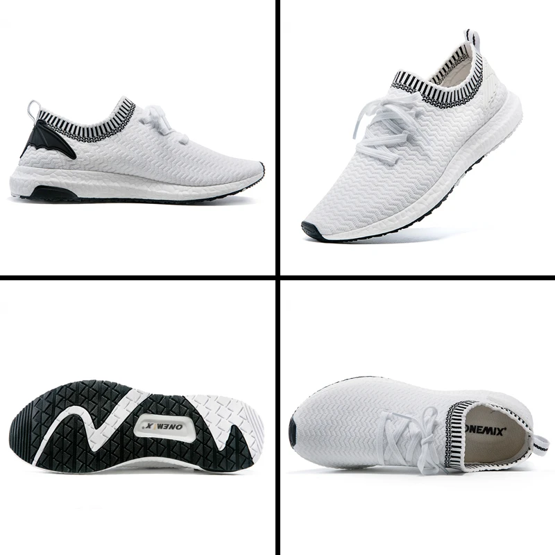 Shoes Men Sneaker Lightweight TPU Outsole Casual Lace-up Comfortable Breathable Walking Running Flat Male 2019 New |