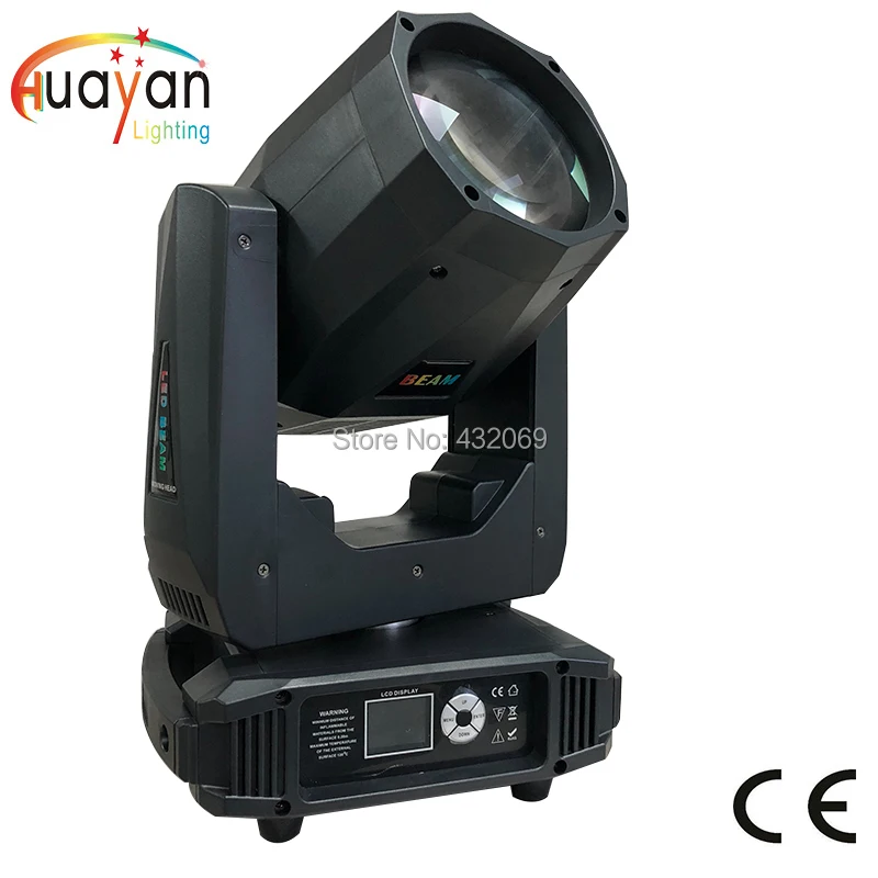 

2018 The Newest 80W LED Beam Moving Head Light with gobos 2 prisms for DJ Disco Nightclub Party narrow beam and small size