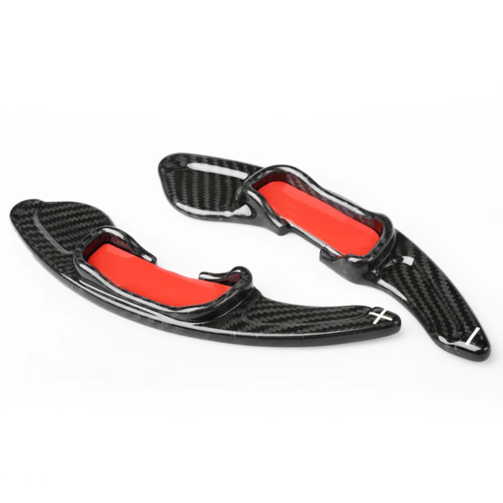 

Carbon Fiber Car Steering Wheel Shift Paddle Shifter Extension 2Pcs For Mazda 3 BM BN For Mazda 6 GL GJ CX5 CX3 CX-5 CX-3