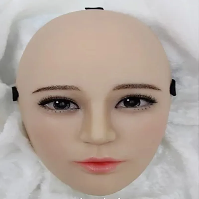 KnowU реалистичный Перманентный макияж Femalemask Crossdressing головные уборы для