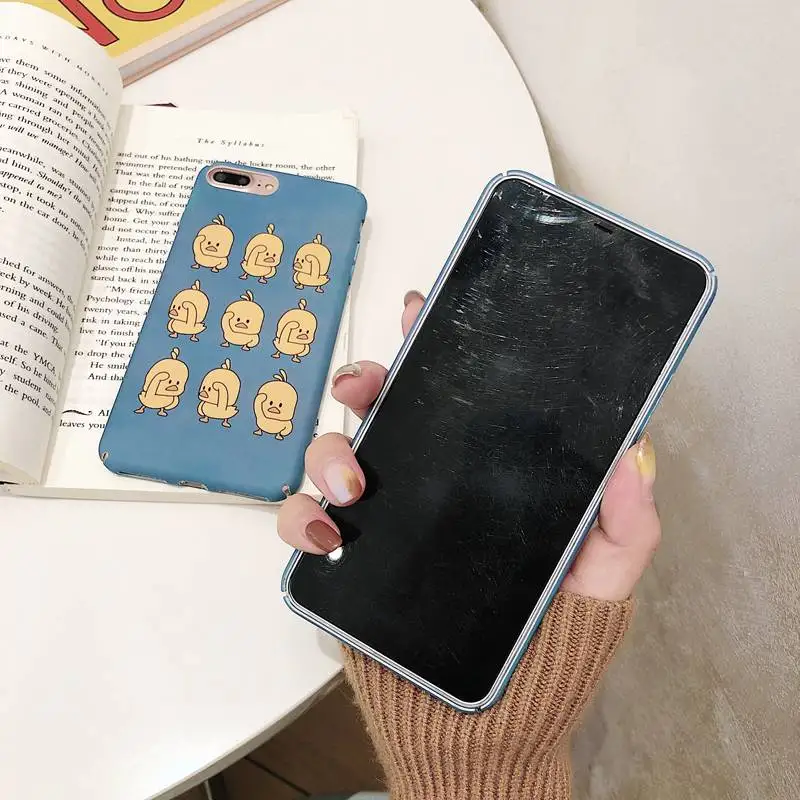 STROLLIFE новое поступление чехол для iPhone X XS Max XR милый утенок iphone 8 6s 7 Plus жесткий |