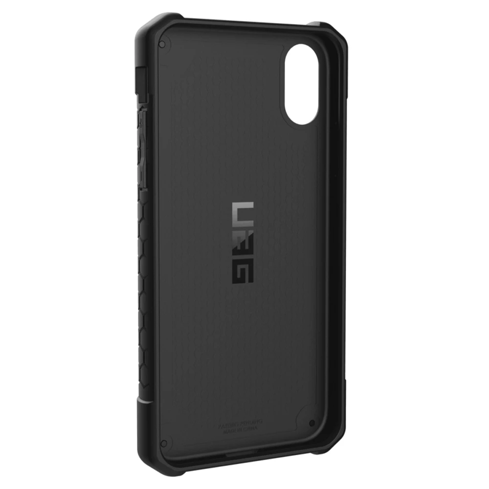 Чехол UAG Monarch для iPhone XR противоударный металлический экзоскелет вставки из кожи