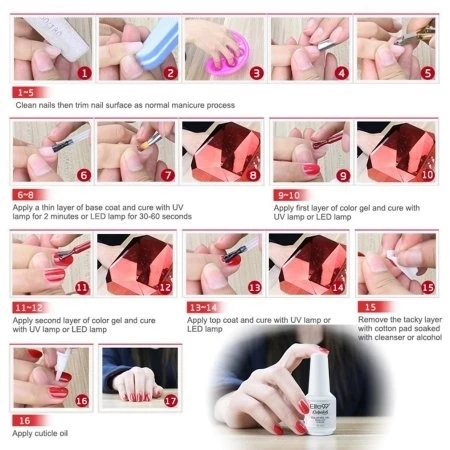 Elite99 Gelpolish выдерживает-гель лак для ногтей UV светодио дный Gift Box Set 5 8 мл C019 | Красота