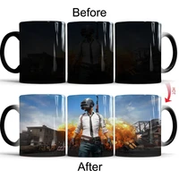 playerunknowns battlegrounds color changing cup heat sensitive mug pubg