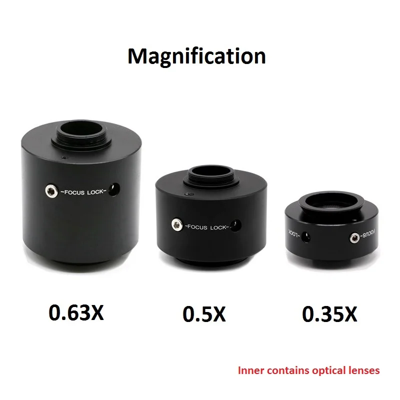 0.35X 0.5X 0.63X 1X редукционный Объектив C-Mount резьба адаптер камеры релейный объектив для камеры микроскопа Olympus с CCD интерфейсом