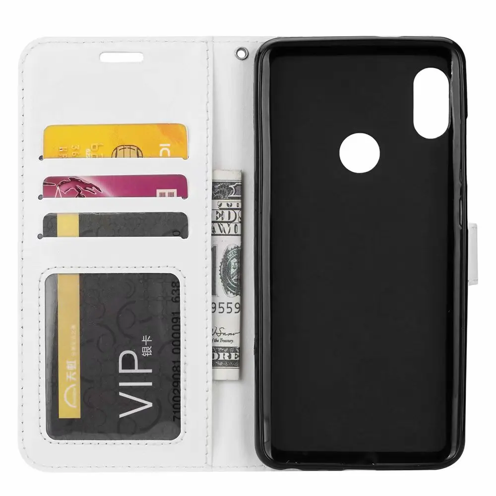 10pcs/lot free shipping Crazy Horse Wallet Leather Case for Huawei Y6 2019 honor 8A Enjoy 9 Y7 With Photo Frame Card Slots | Мобильные