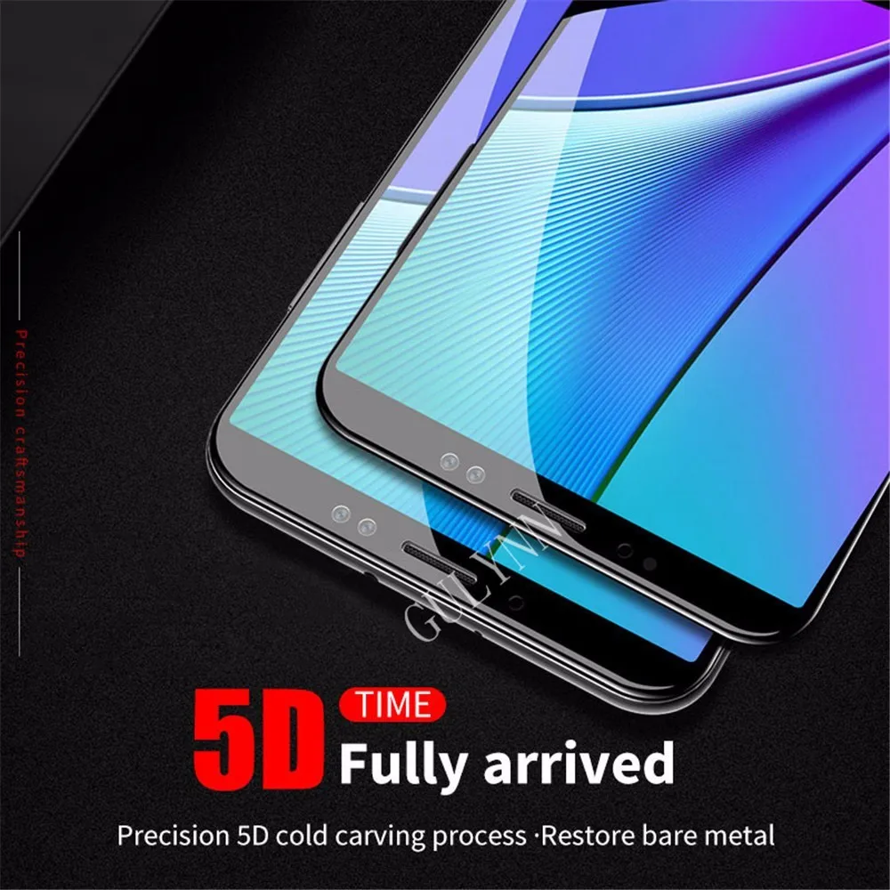 Закаленное стекло 5D с полным покрытием для Samsung Galaxy A3 A5 A7 2017 Защита экрана J4 J6 A6 8 Plus