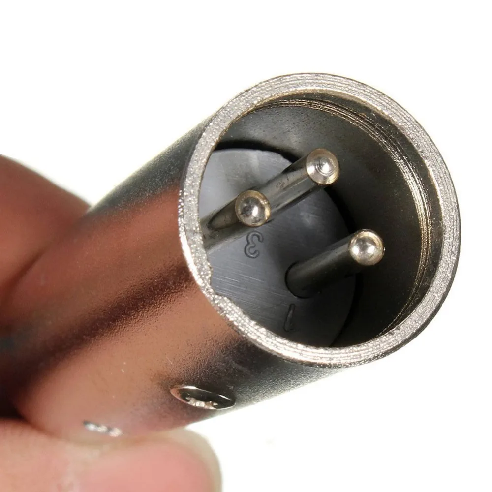 3pin XLR папа 1/4 &quot6 3/6 5 мм моно гнездо AUX разъем микрофон аудио стерео адаптер штекер