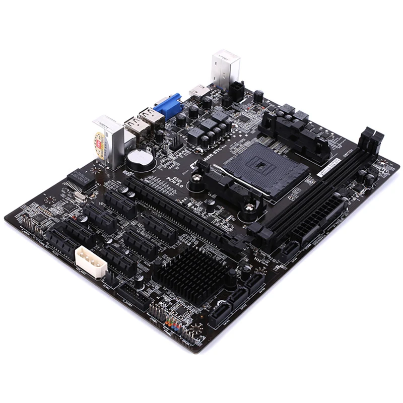 Красочные C. A68M BTC YV14 AMD поддержка FM2/FM2 cpu материнская плата для A68 SATA3.0 ATX