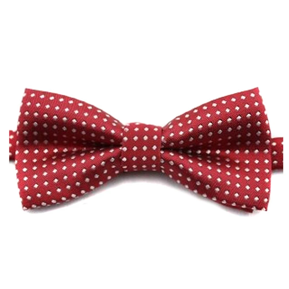 

Cute Polka Dot Bow Tie For Cool Kids Boys Slim Skinny Butterfly Bowtie Tuxedo Neck Ties For Party Pet Show Neckwear Corbatas