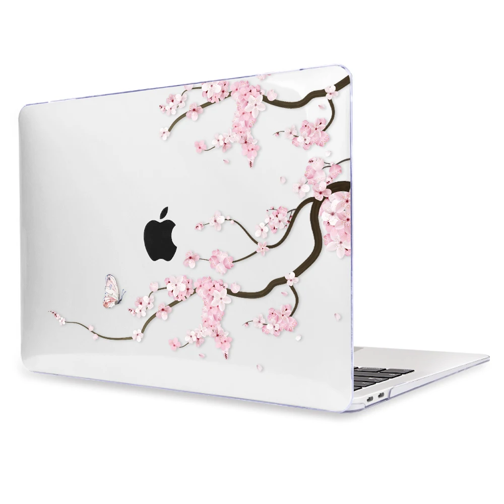 Для Apple MacBook Pro 13 15 дюймов Чехол A1989 A1990 2018 Air A1932 A1466 чехол для ноутбука с цветочным