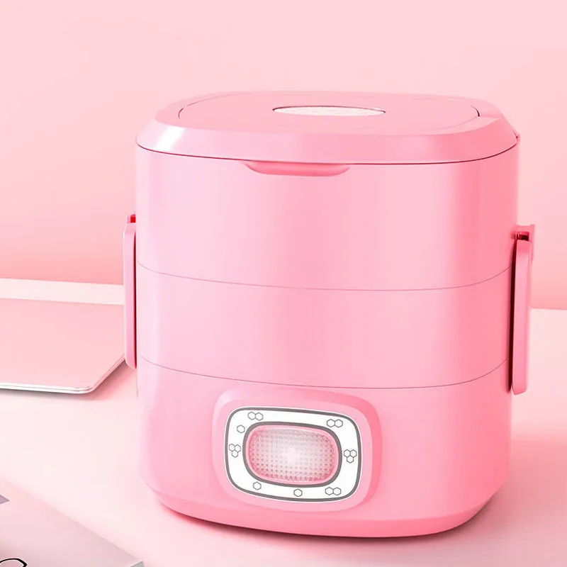 TSOICONN 1.5L мини рисовая электрическая плита нагревательный контейнер Bento для обеда 2