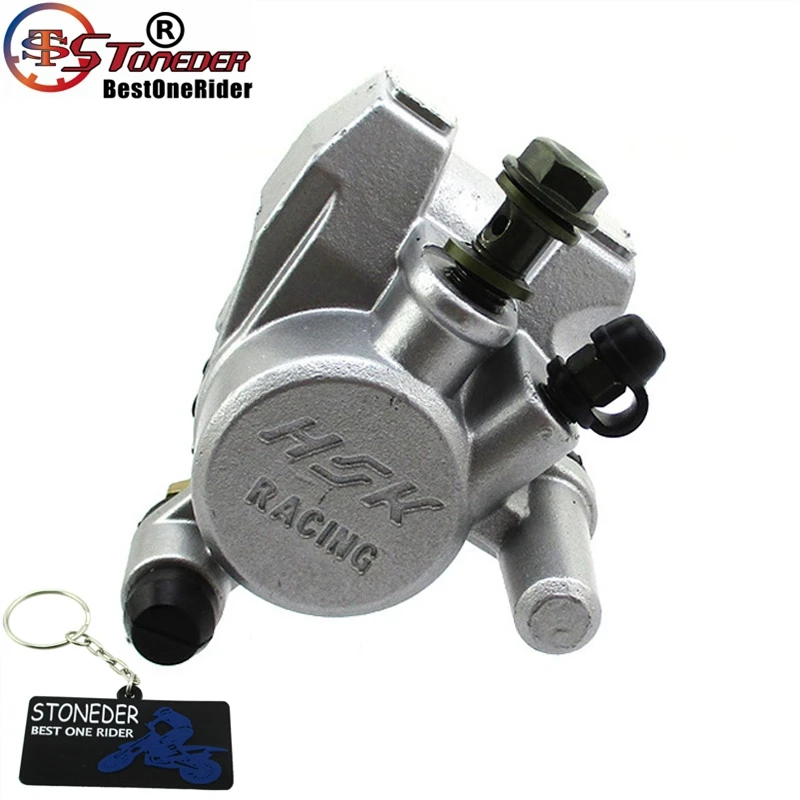 Передний однопоршневой тормозной суппорт STONEDER M10x1.25 для GY6 50cc 125cc 150cc 250cc скутеров