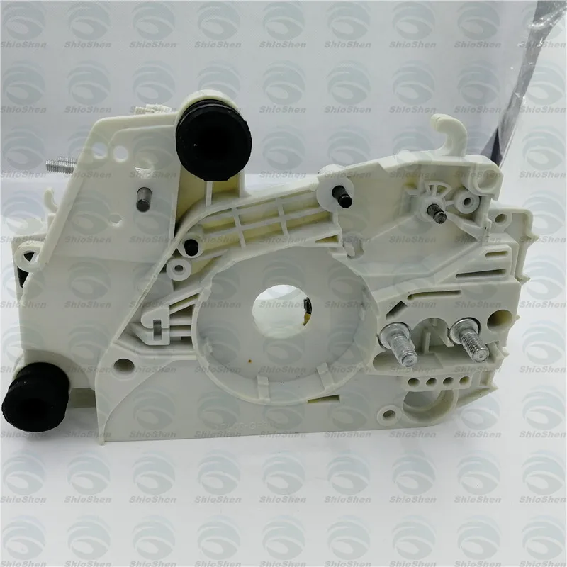 Crank чехол двигателя Корпус W/цепь для натяжного ролика STIHL MS170 MS180 MS 170 180 пилу 017 018