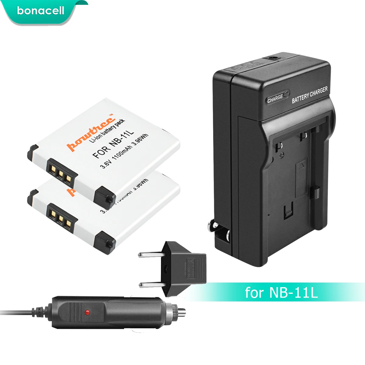 Аккумулятор Powtree NB 11L NB11L + зарядное устройство для Canon PowerShot A2300 IS A2400 A2500 A2600 A3400 A3500