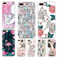 for lg stylo 4 nexus 5x g7 g6 g5 v40 v30 v20 k11 q8 q6 v9 silicone case elephant panda cover protective coque shell phone cases