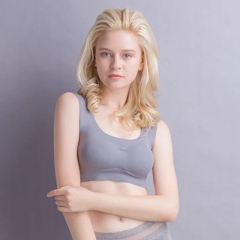 Бюстгальтеры для женщин Bralettes Sport vs Seamless нижнее белье с глубоким вырезом