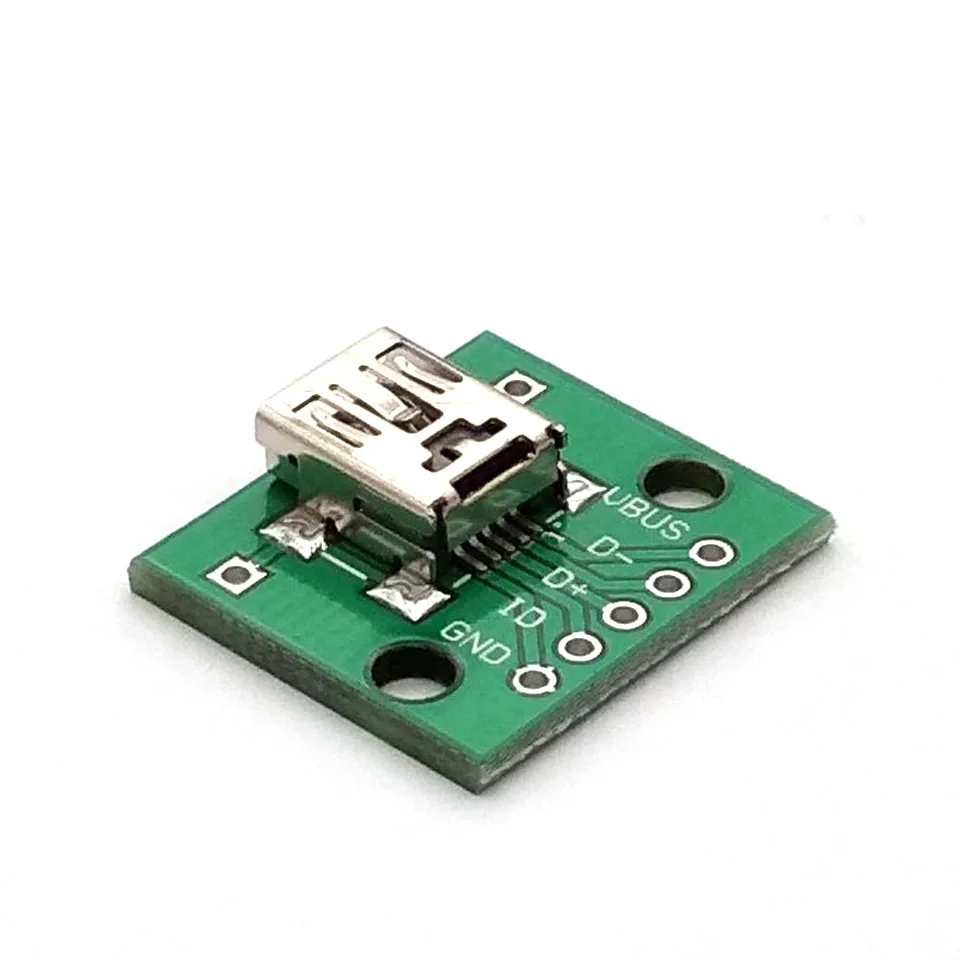 Мини адаптер USB для DIP адаптера преобразователь 2 54 мм печатной платы DIY источник