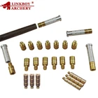 12 шт. 2550100 гр дополнительные Вес Боб-Вес счетчик Вес для балансировки алюминиевый ИНСТЕ блочного лука охота стрельба