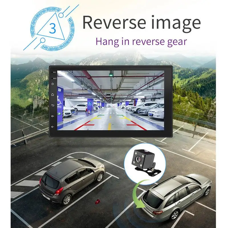 Универсальный автомобильный MP5 плеер Android 8 1 7 дюймов навигация все в одном машина