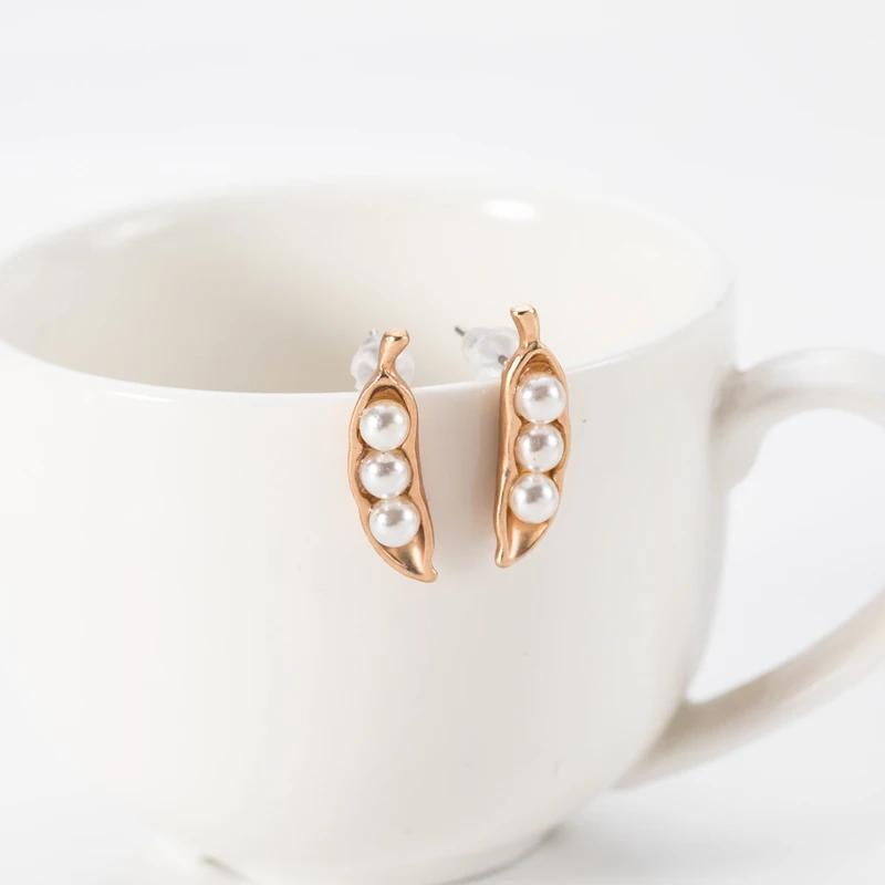 2019 Винтажные серьги ювелирные изделия имитация жемчуга цветок с растительными