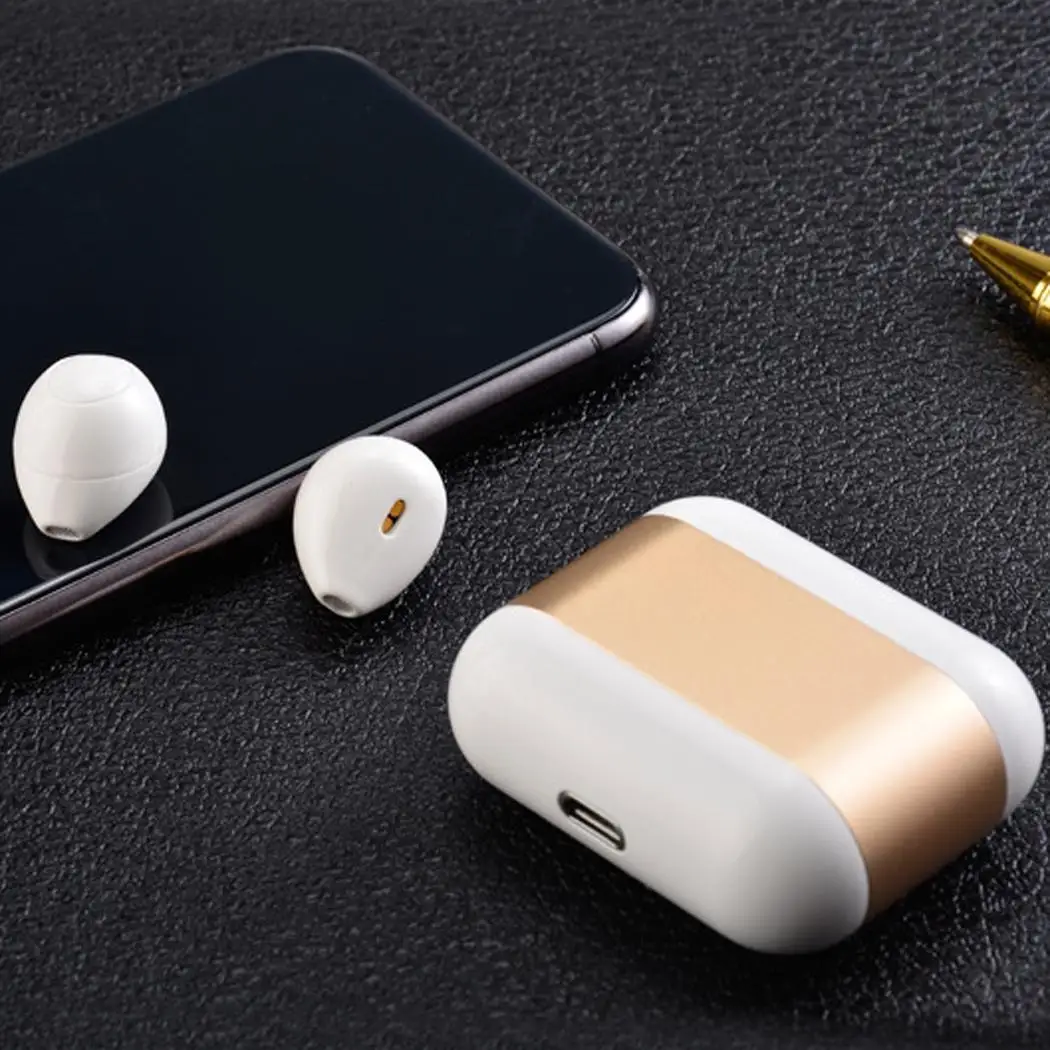 Беспроводные Bluetooth стерео бинауральные наушники вкладыши 108 дБ 32 с 10 м зарядным
