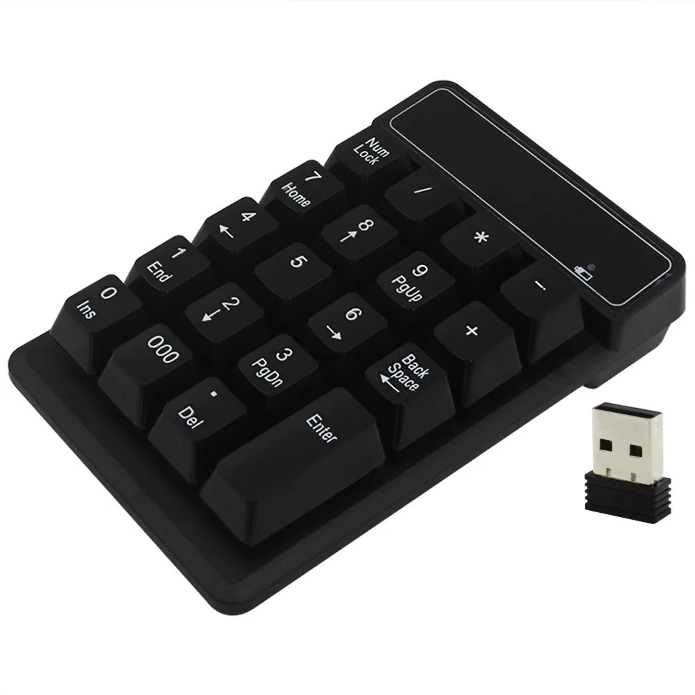 CHYI 2.4G Wireless Numeric Keyboard Mini Portable Waterproof Keypad Free Driver for Laptop Macbook Ergonomic | Компьютеры и офис