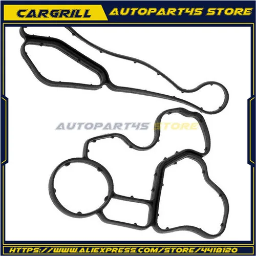 2X комплект уплотнений для охлаждения масляного фильтра двигателя 11428637820 11428637821