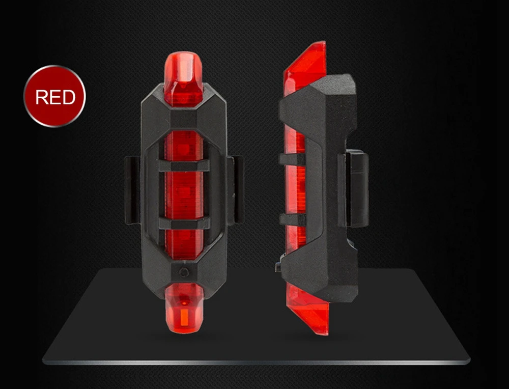 ПредупреПредупреждение ющий Портативный USB фонарь для велосипеда|Светодиодные