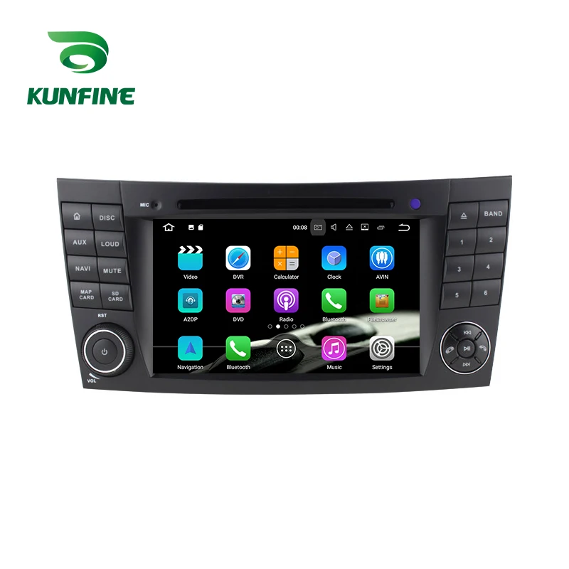 Android 9 0 Core PX6 A72 Ram 4G Rom 64G Автомобильный DVD GPS мультимедийный плеер стерео для Benz E