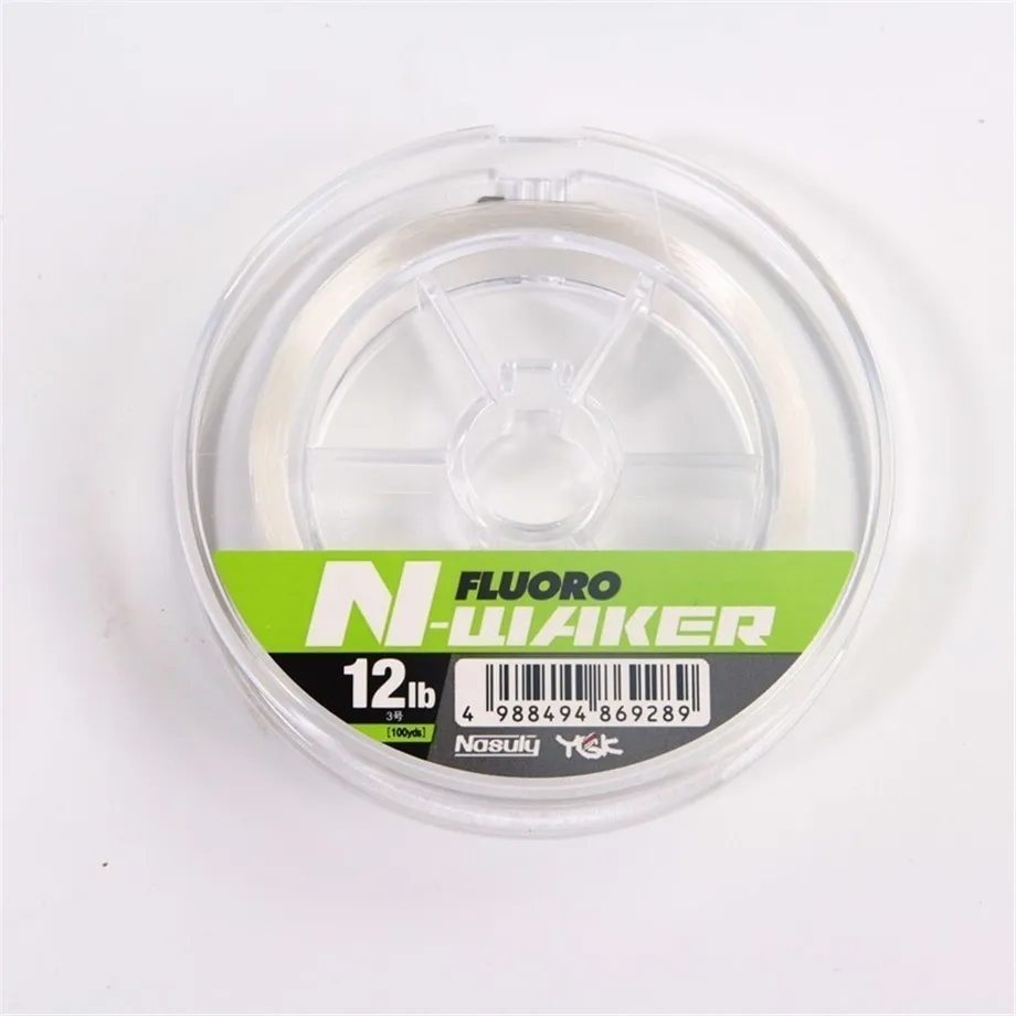 Леска YGK Soft N waker для морской рыбалки 91 м 4 20 фунтов 100% углеродная леска #1 0 5 #2 #4 #5