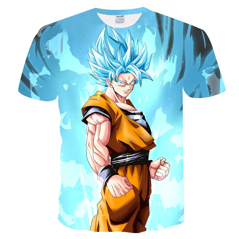 Футболка с изображением Драконий жемчуг DBZ Bulma Super Saiyan Vegeta 3D для мужчин женщин