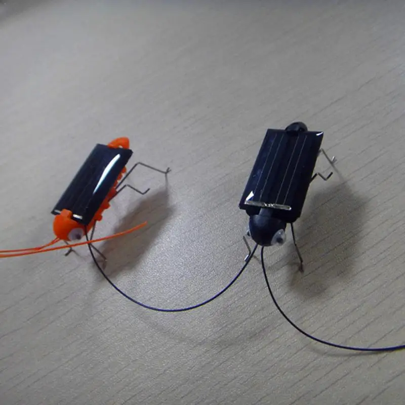 MINOCOOL Мини Солнечный муравей популярные детские игрушки Фигурки насекомых на солнечных батареях саранчи играть и учиться образовательный Солнечный новизна игрушки