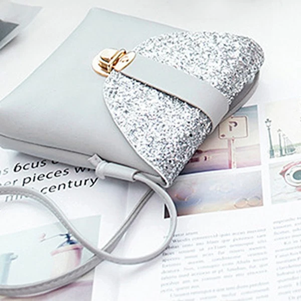 Vsen/женские небольшой bling сумка женская мини юбка для девочек сплошной цвет