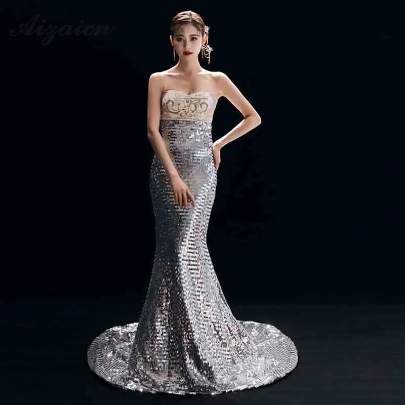 Новинка Обувь с вышивкой Cheongsam длинное вечернее платье вечерние платья для