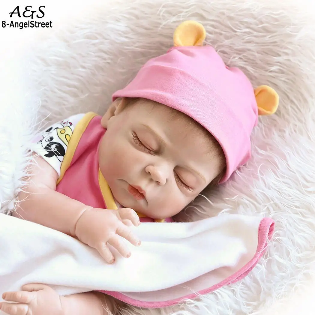 Kids Soft Silicone Realistic With Clothes 2-4Years Reborn Unisex Baby Collectibles Gift Playmate Pink Doll | Игрушки и хобби