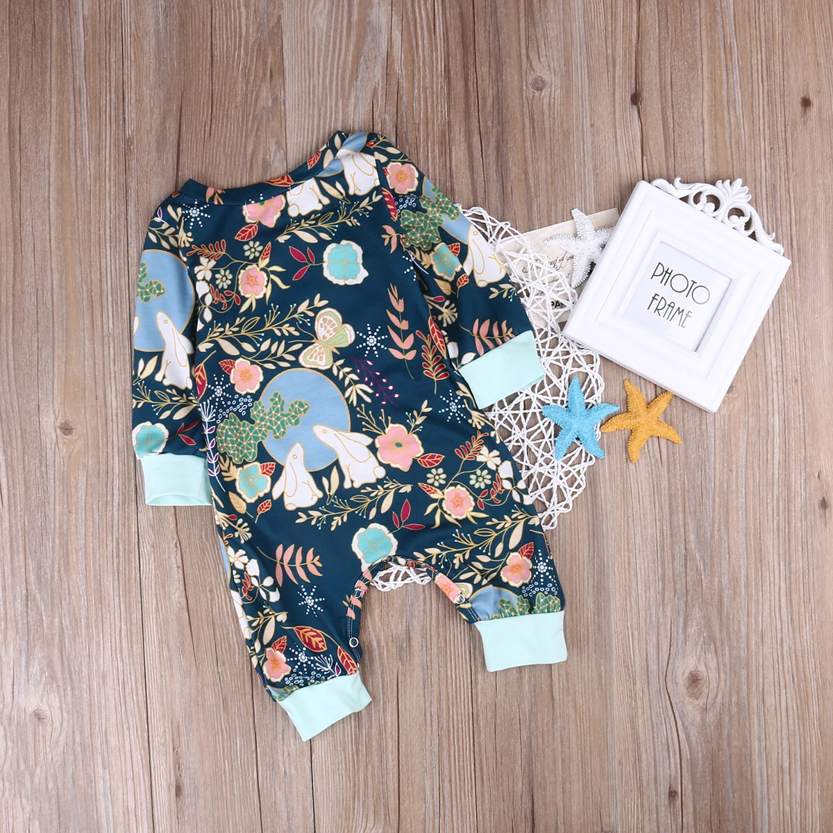 2019 Emmababy New 0-18M Cotton Newborn Baby Boys Girls Romper Jumpsuit Outfits Sunsuit Clothes |