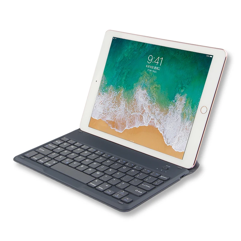Bluetooth клавиатура для Apple iPad 9 7 дюйма новинка 2017 2018 Air 2 1 ipad Air2 5 6 планшетный ПК