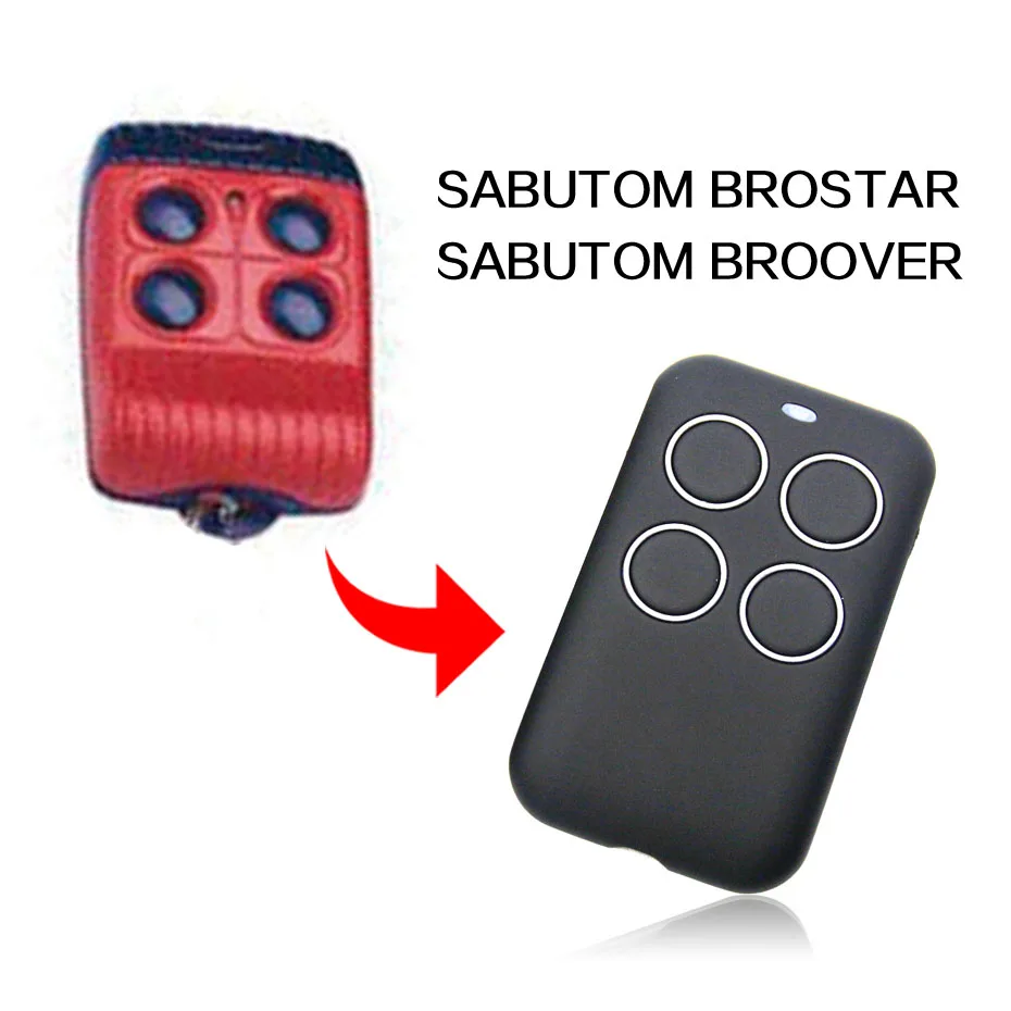 

SABUTOM BROSTAR BROOVER Remote Control Gate Remote Control SABUTOM Garage Door Remote Control 433.92MHz