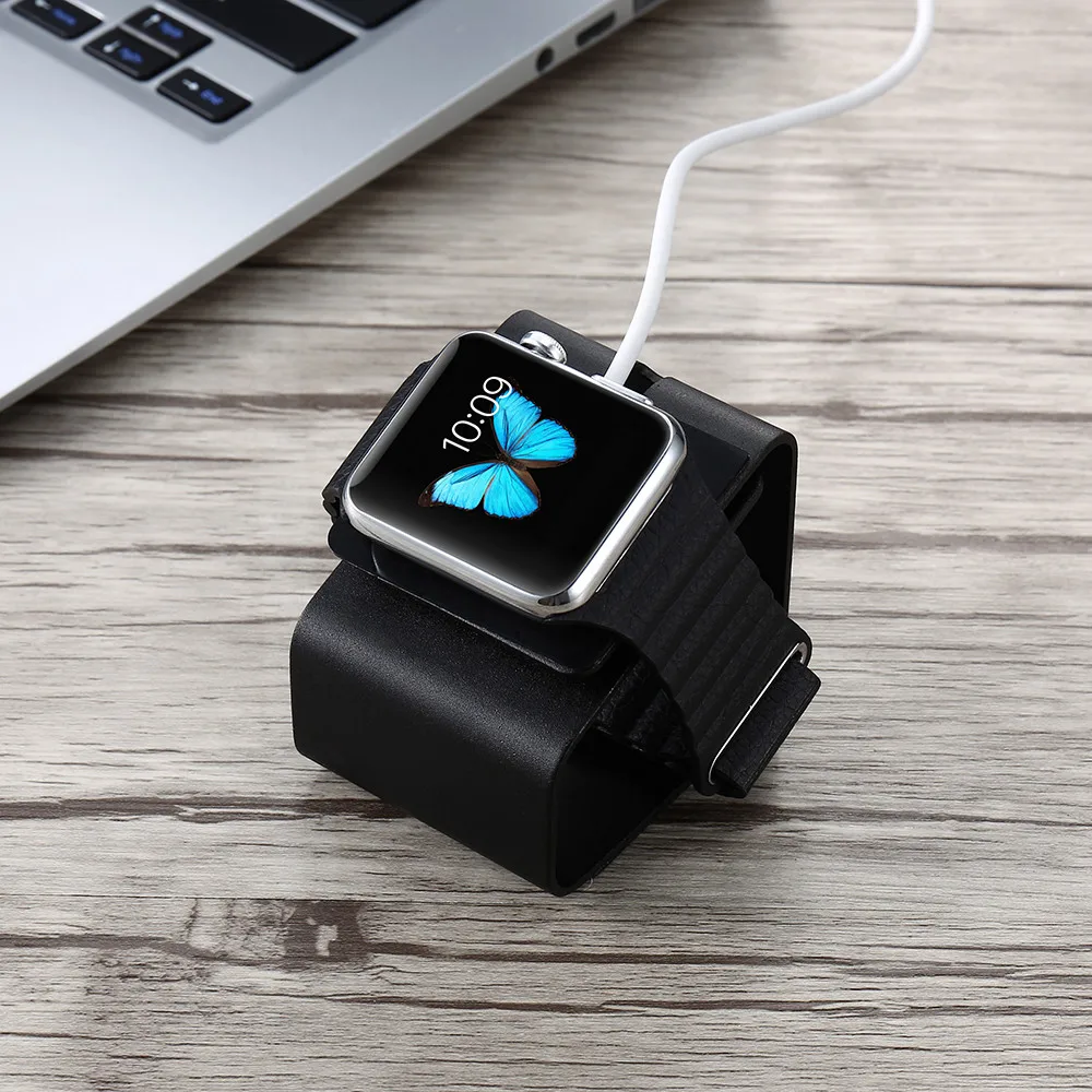 Настольная подставка держатель KISSCASE для Apple i Watch портативная зарядная из
