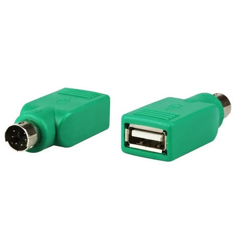 Новое поступление 2 шт USB Женский адаптер конвертер для PS/2 PS2 компьютерная